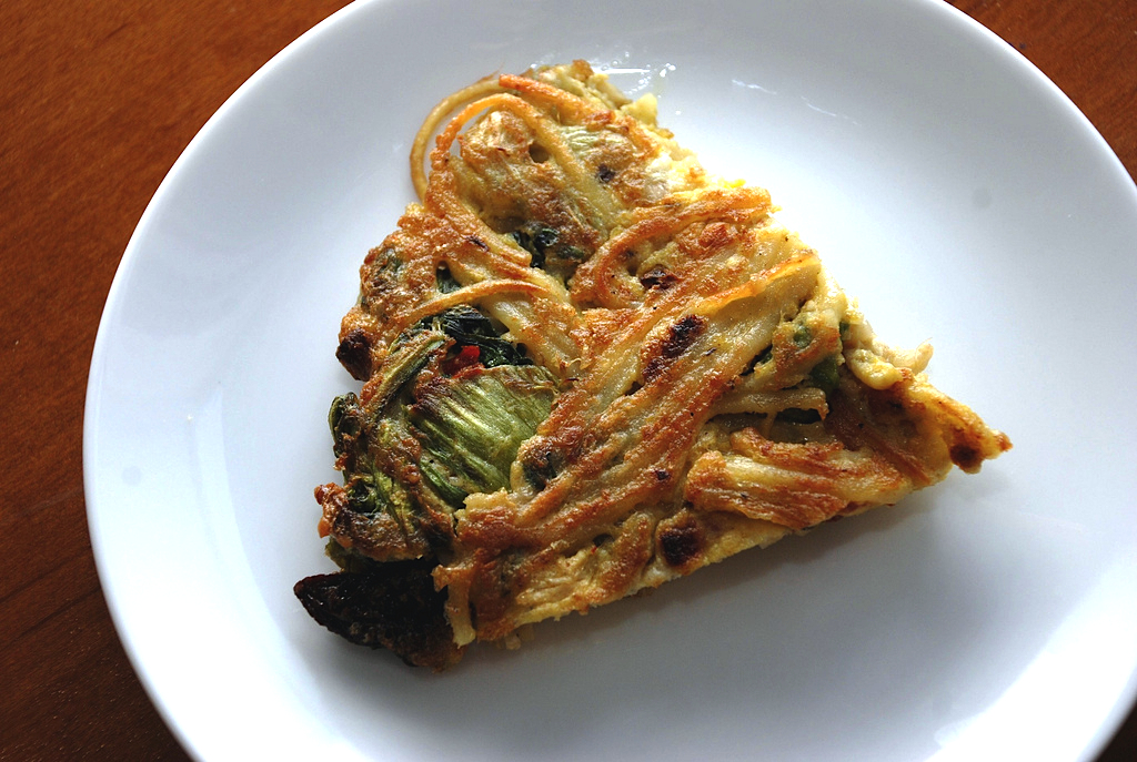 Pasta Frittata Recipe - Food Republic