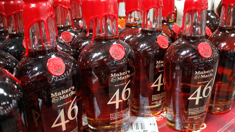 bottles of Maker's Mark 46