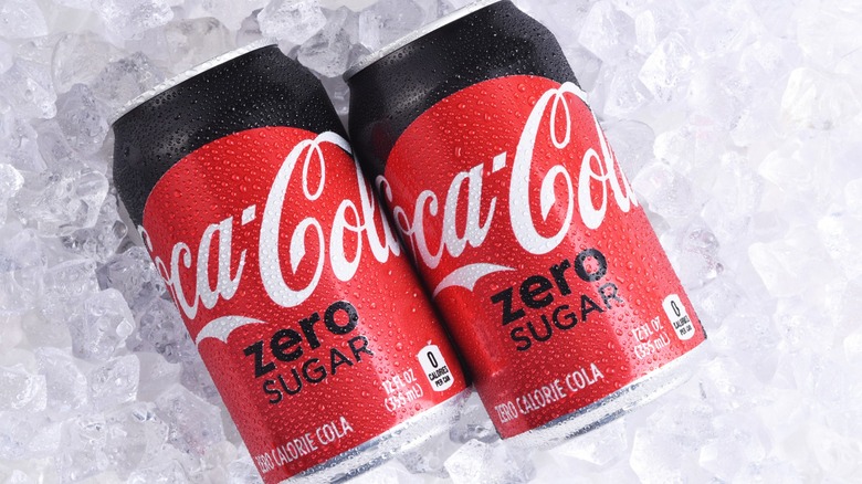 can of zero sugar coke