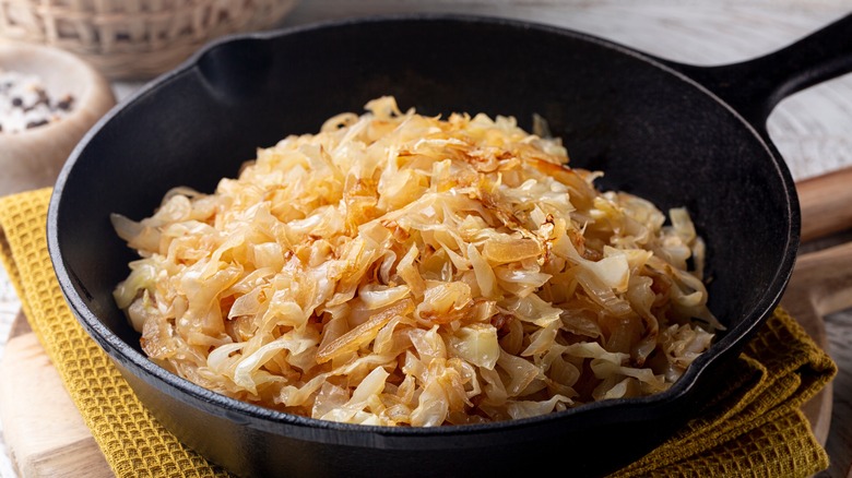 sauerkraut, a staple German side