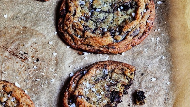 Ina Garten's Giant Crinkled Chocolate Chip Cookies