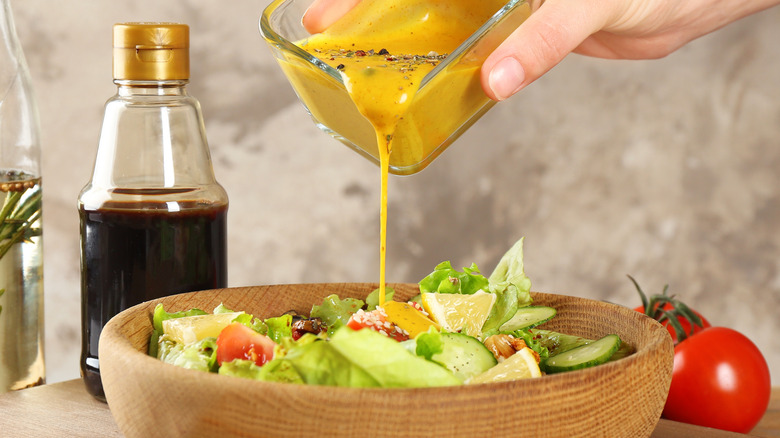 honey mustard salad