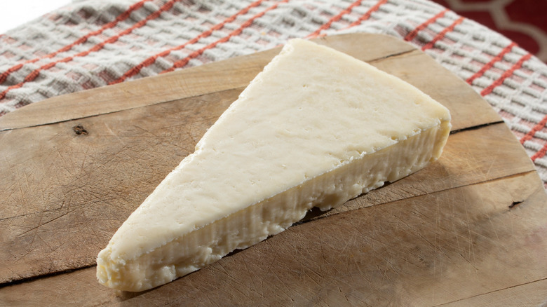 block of Cotija cheese