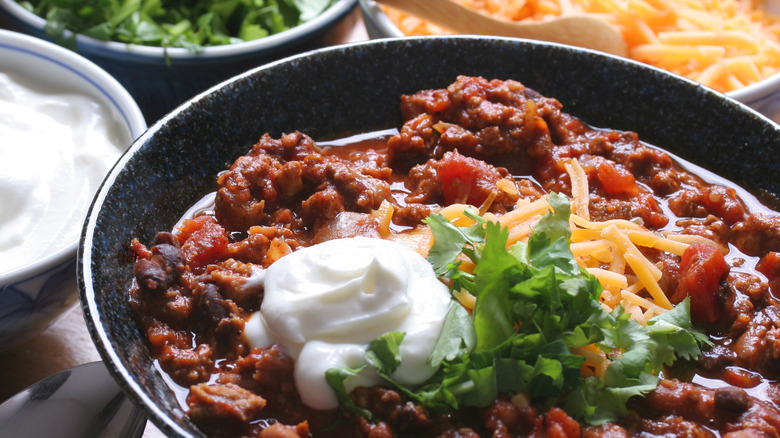 chili with ranch dressing