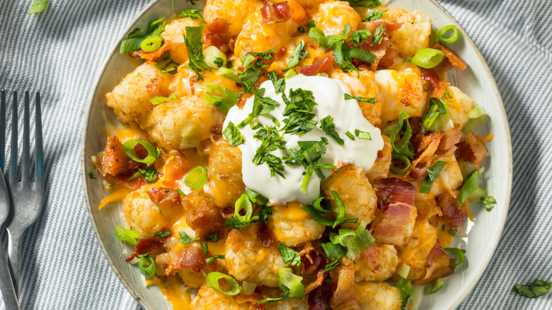 loaded tater tots