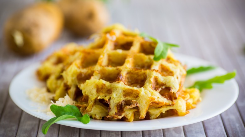 tater tot waffles