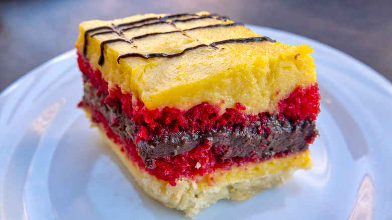 square piece of Zuppa Inglese