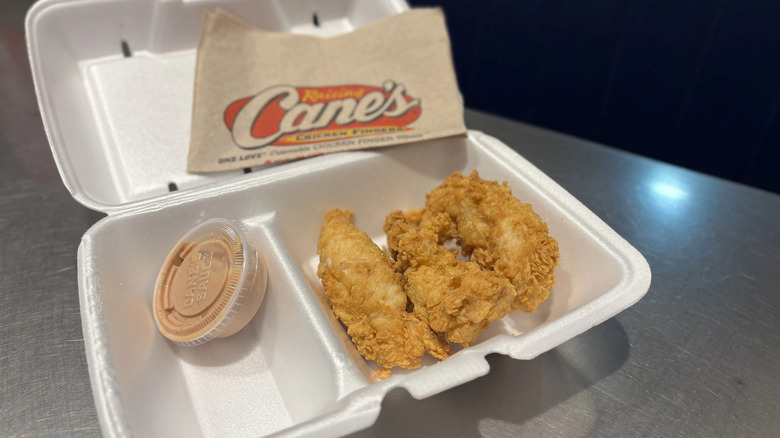 Raising Canes chicken tenders