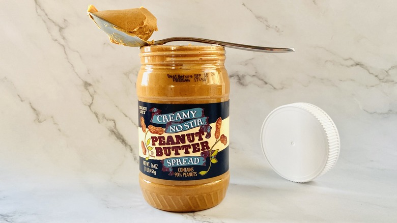 Trader Joe's creamy no stir peanut spread