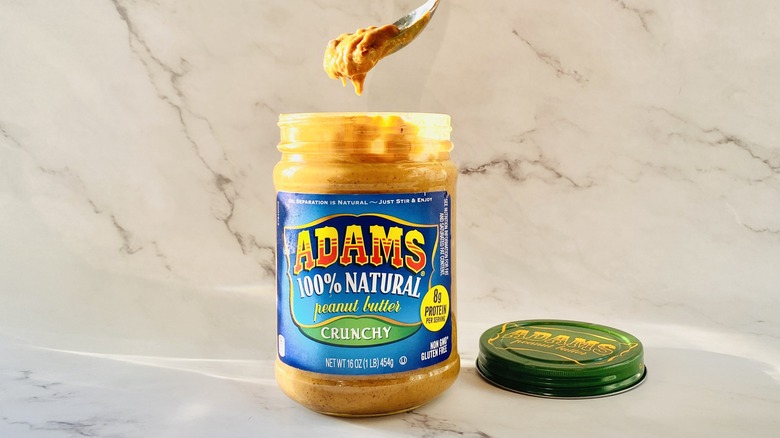 Adams 100% natural crunchy peanut butter