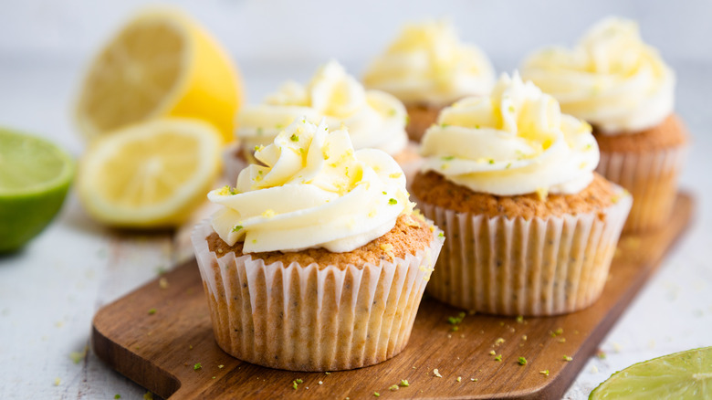 lemon zest cupcakes