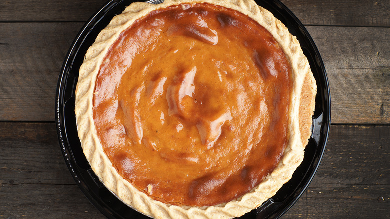 bubby baked pumpkin pie