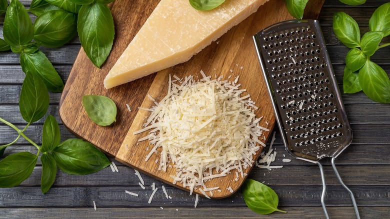 Parmesan cheese grated