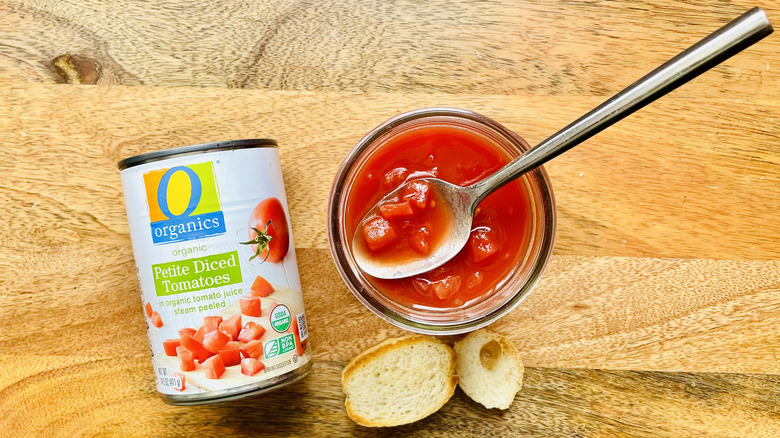 O Organics canned tomatoes