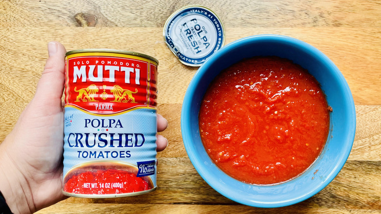 mutti crushed canned tomatoes