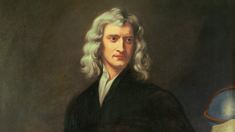 Sir Isaac Newton portrait