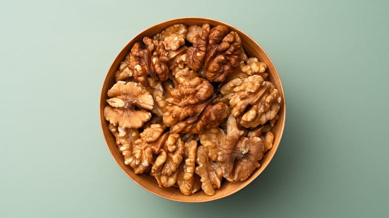 Bowl of walnuts