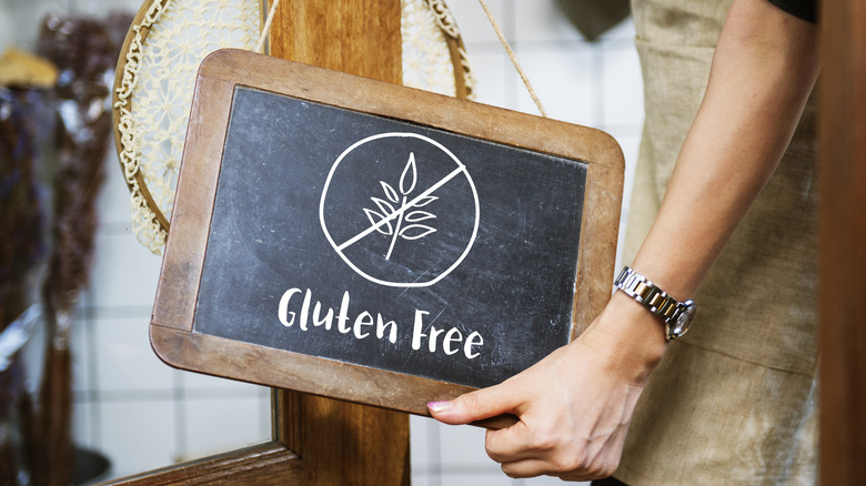 gluten-free sign