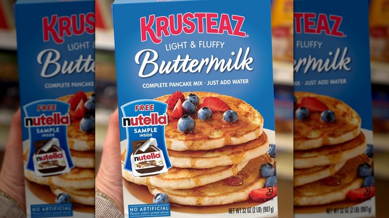 Krusteaz boxed pancake mix