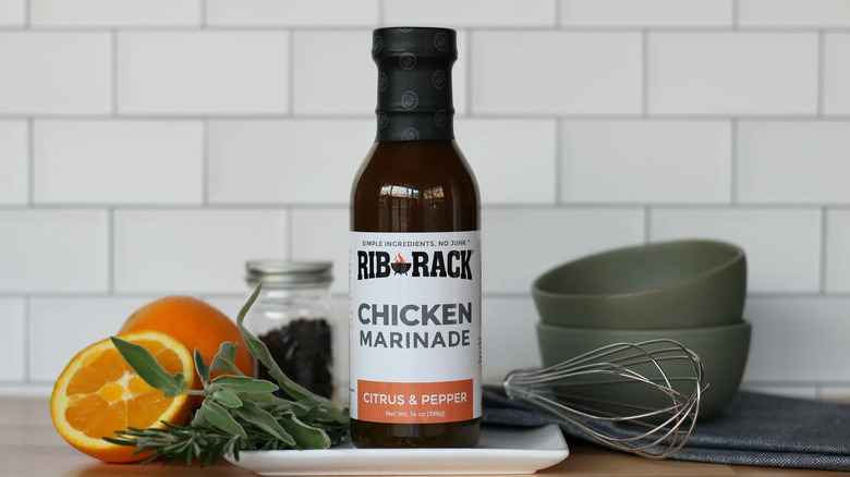 Rib Rack Citrus and Pepper Chicken Marinade