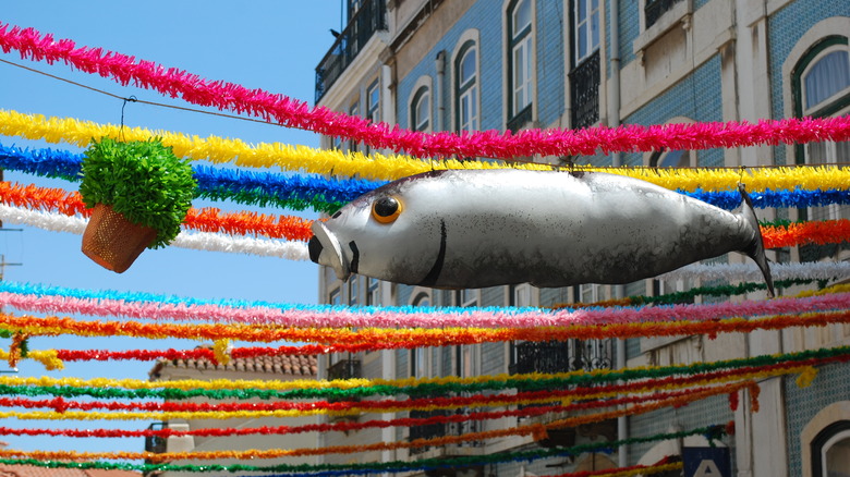 Lisbon Santos Populares sardine decoration