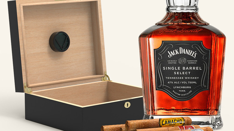 Jack Daniel's Single Barrel and Humidor 