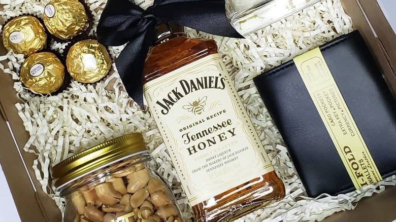 jack daniels honey gift box