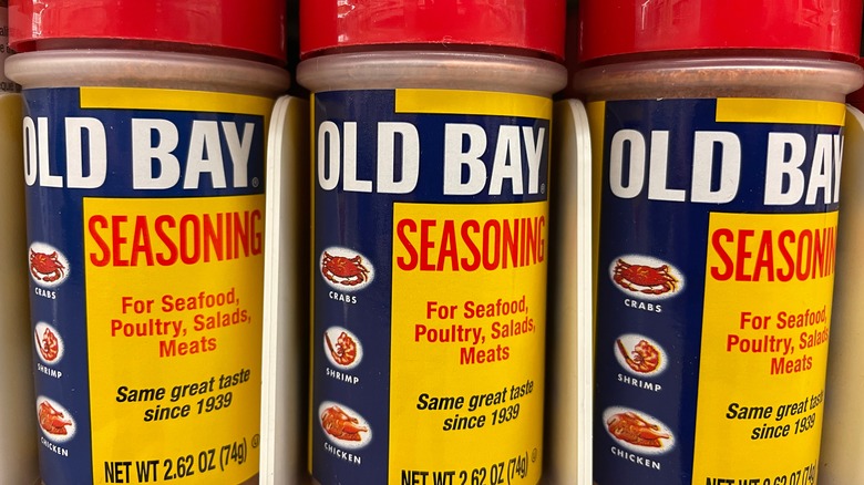 jars of Old Bay Seasoning