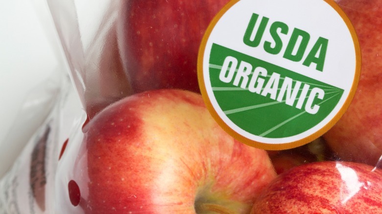 usda organic apples