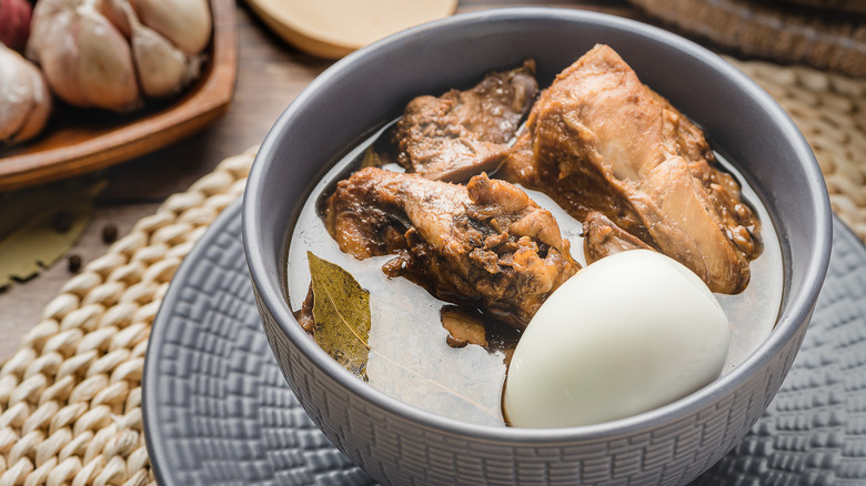 adobo chicken and egg