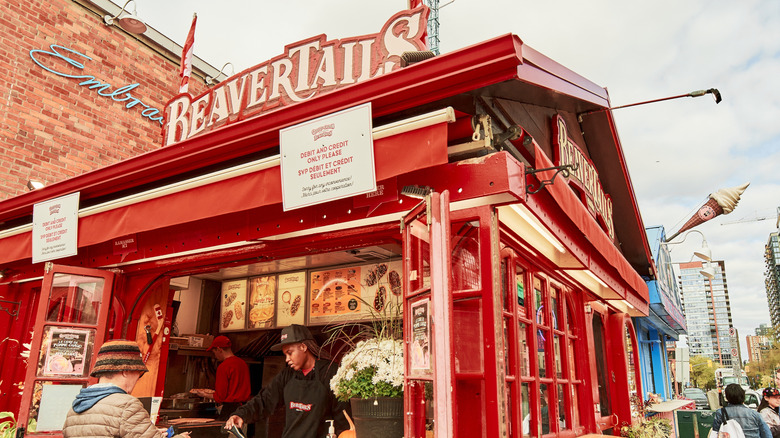 BeaverTails stand in Canada