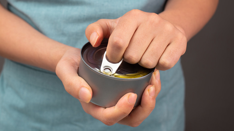 opening a can
