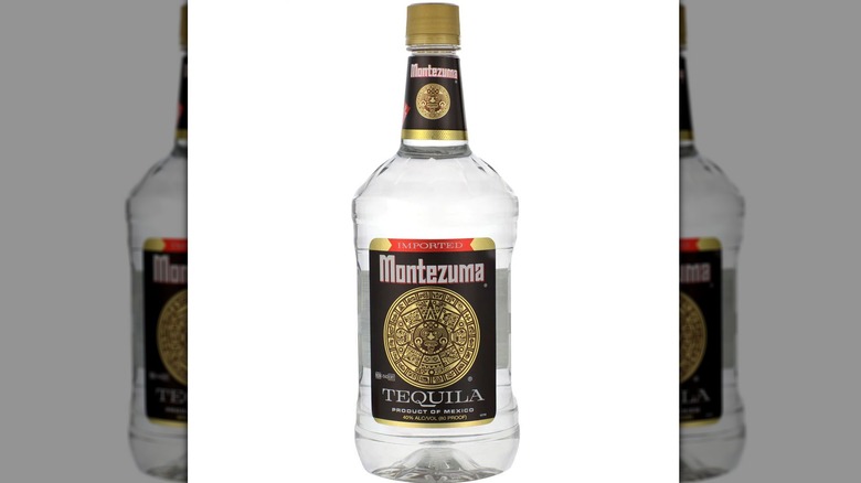 Montezuma tequila bottle 