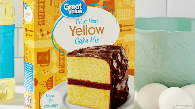 Walmart Great Value Deluxe Moist Yellow Cake Mix