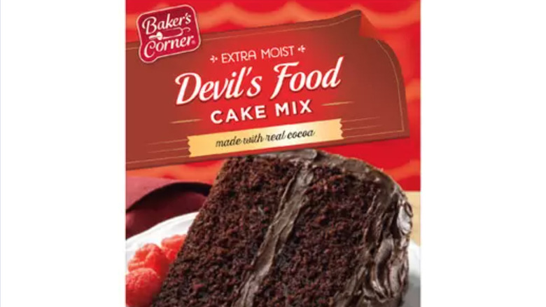 Aldi's Baker's Corner Devil's Food Cake Mix