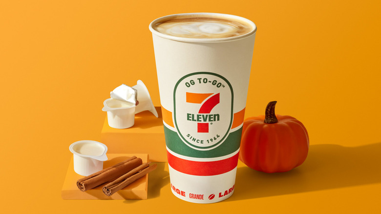 7-Eleven pumpkin spice latte