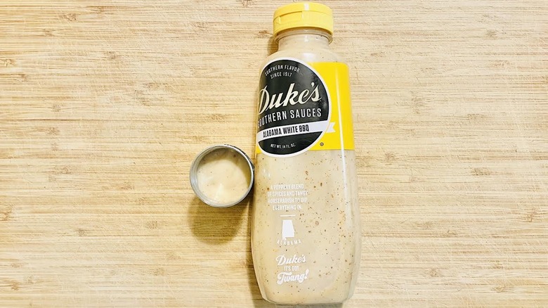 Bottle of Duke's Alabama Style White BBQ Sauce