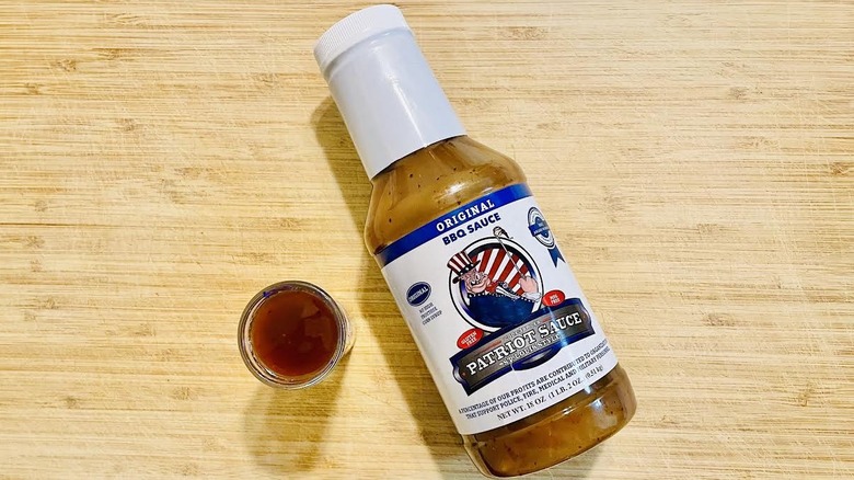 Bottle of Patriot Original BBQ Sauce