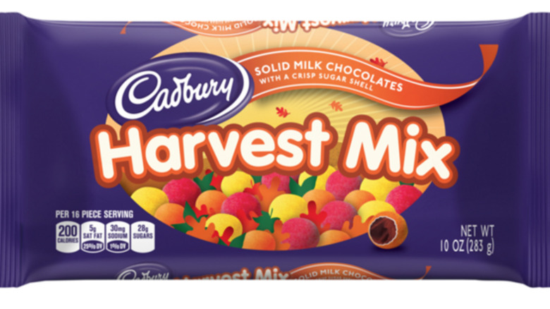 Cadbury Harvest Mix packaging