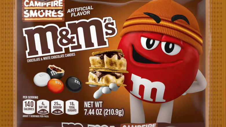 M&M's Campfire Smores