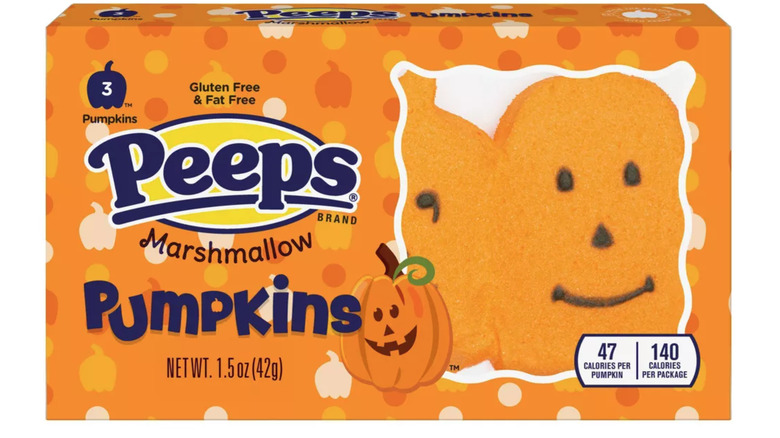 Peeps Marshmallow Pumpkins