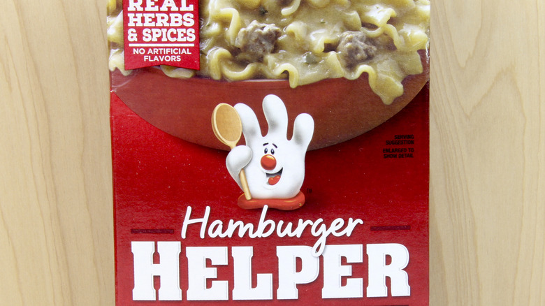 Box of Hamburger Helper Beef Stroganoff