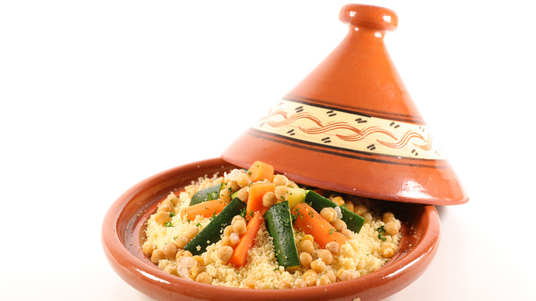 tagine with couscous