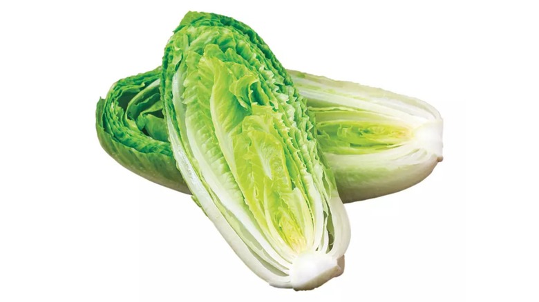 Organic romaine hearts from Aldi