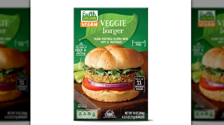 Earth Grown veggie burger