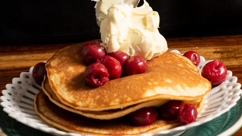 pancakes with mascarpone cheese