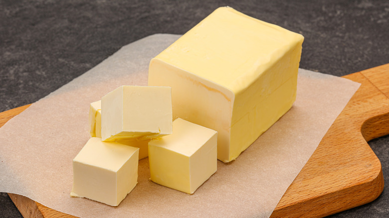 fresh yellow butter