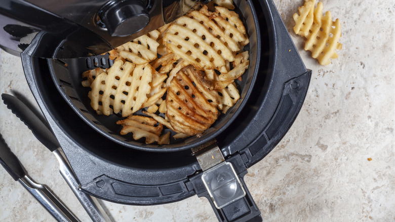 air fryer waffle fries