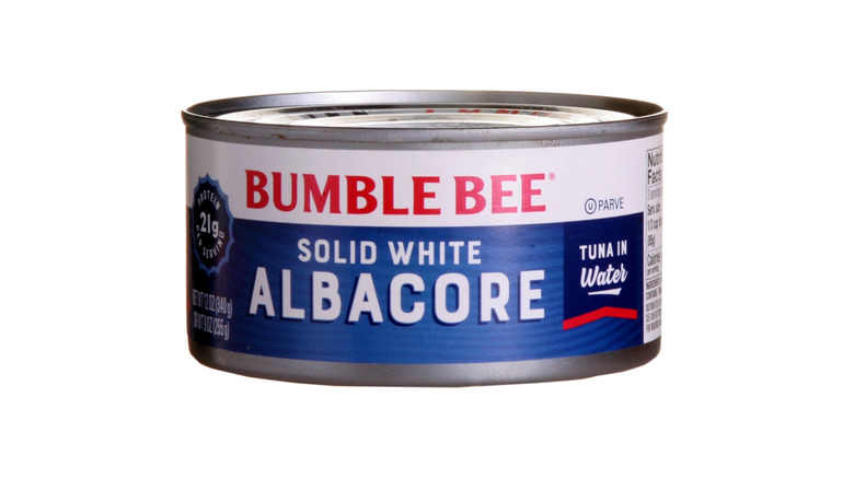 Single can of Bumblebee solid white albacore