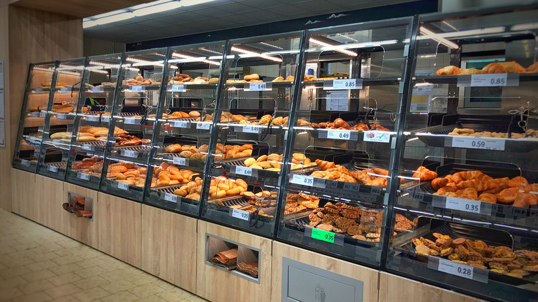 Lidl bakery section